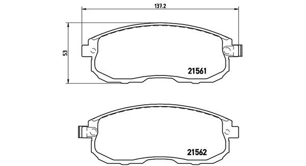 MAGNETI MARELLI Piduriklotsi komplekt,ketaspidur 363700456065